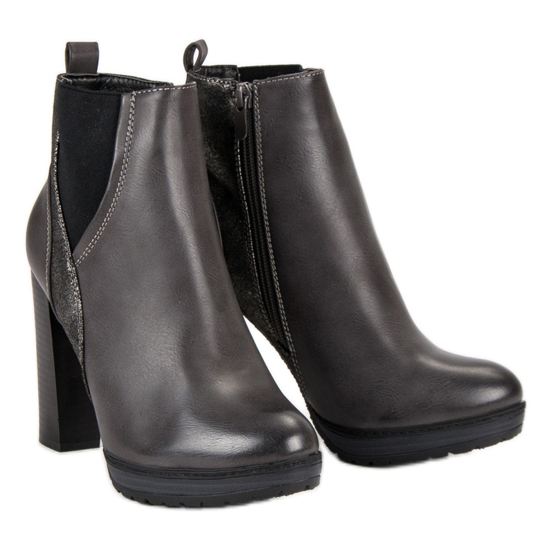 Erynn Seksowne szare botki 2