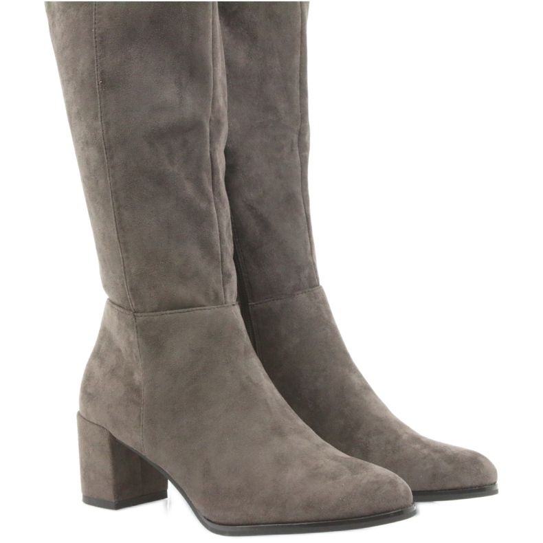 Kozaki ciemne Coffe Sergio leone brąz brązowe 5