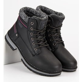 Arrigo Bello Ocieplane Traperki czarne 2