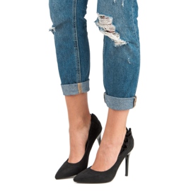 Eleganckie Czarne Szpilki 1