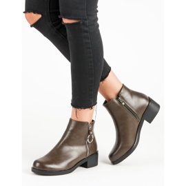 Kayla Klasyczne Botki brązowe 1