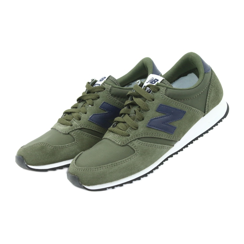 New Balance U420JDE COVERT GREEN PIGMENT JADE zielone granatowe 3