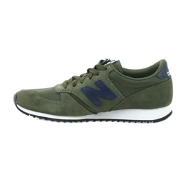 New Balance U420JDE COVERT GREEN PIGMENT JADE zielone granatowe 2