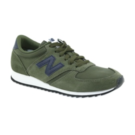 New Balance U420JDE COVERT GREEN PIGMENT JADE zielone granatowe 1