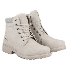 Szare ocieplane traperki 1