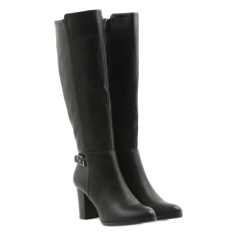 Kozaki na słupku Sergio leone czarne 4