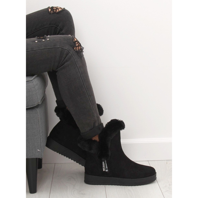 Śniegowce ciepłe czarne MZ-75 Black 1