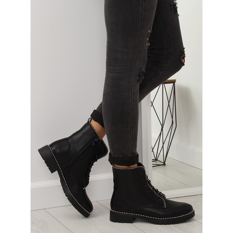 Botki workery czarne 2577 black 1