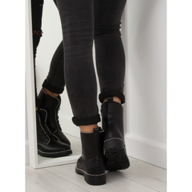 Botki workery czarne 2577 black 2
