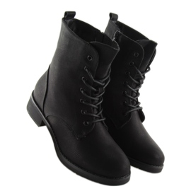 Workery ocieplane czarne W122H Black 1