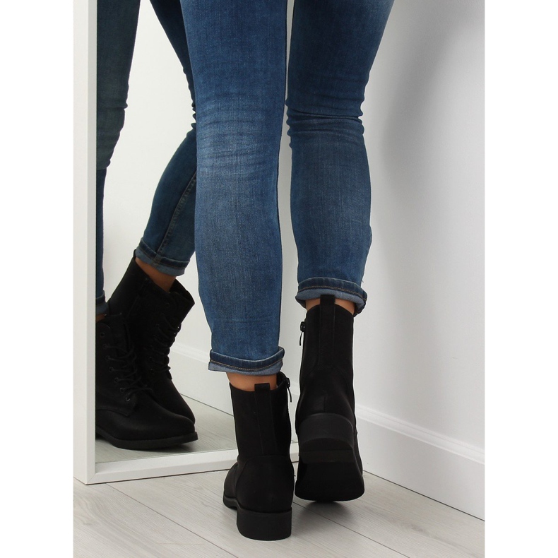 Workery ocieplane czarne W122H Black 2