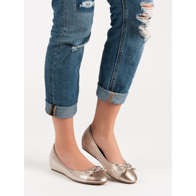 Mode Baleriny żółte 1