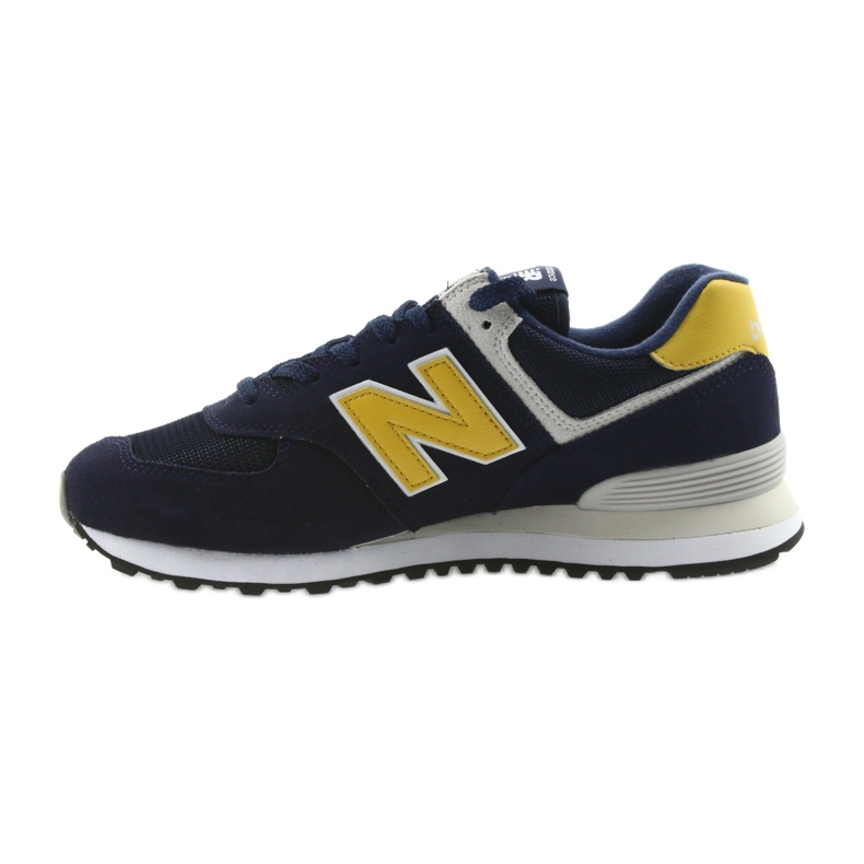 New Balance ML574SMB PIGMENT WITH BRASS żółte granatowe 2