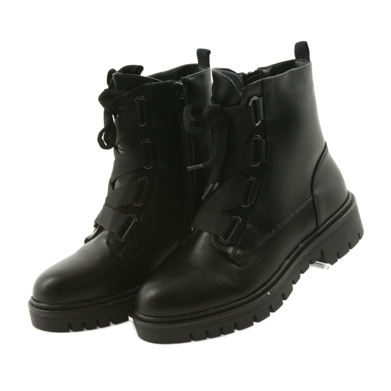 M.Daszyński Workery czarne wiązane Daszyński MR1809 3