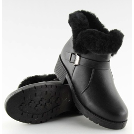 Botki damskie czarne SJ1820-1 Black 2