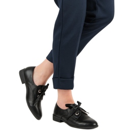 Tina&Co Wiązane Półbuty czarne 2