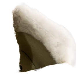 Zamszowe Wysokie Trampki brązowe 2