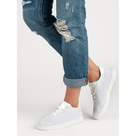 Wygodne Buty Sportowe białe 2