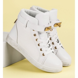 Białe Sneakersy 7