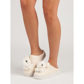 Wygodne Kapcie brązowe 1