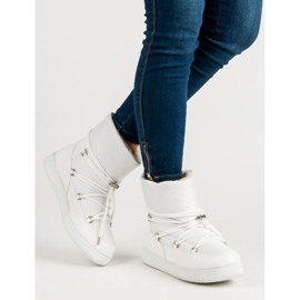 Seastar Ciepłe śniegowce białe 2