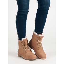 Super Me Wygodne Traperki różowe 2