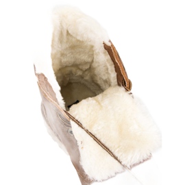 Super Me Wygodne Traperki brązowe 2