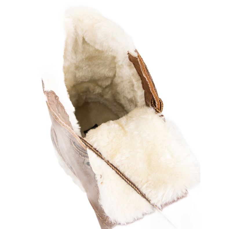 Super Me Wygodne Traperki brązowe 2