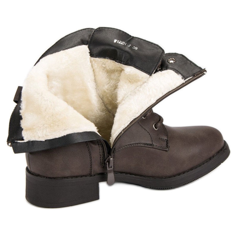 SDS Ocieplane Szare Botki 2