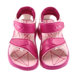 Różowe sandałki buty dziecięce na rzepy do wody Rider 488 3