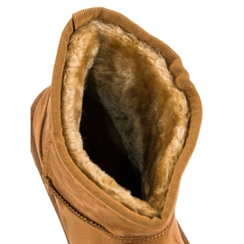 Camelowe mukluki brązowe 2