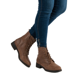 SDS Brązowe Ocieplane Botki 2