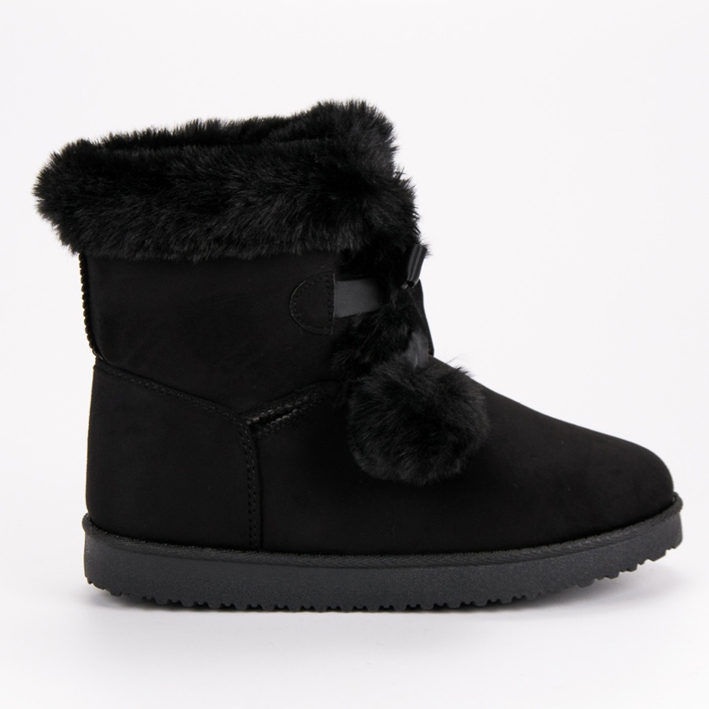 Modne Czarne Mukluki 2