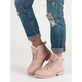 Klasyczne różowe trapery 2