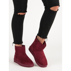 SDS Bordowe Mukluki czerwone 2