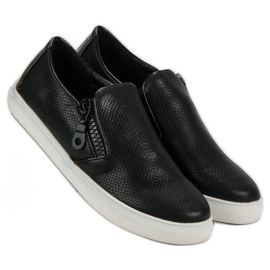 Weide Czarne Slipony 1