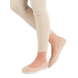 Small Swan Beżowe Baleriny beżowy 1