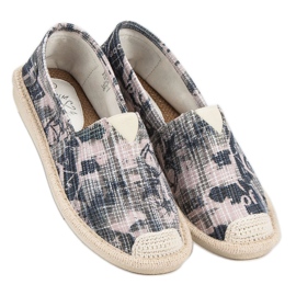 Small Swan Modne Espadryle wielokolorowe 1
