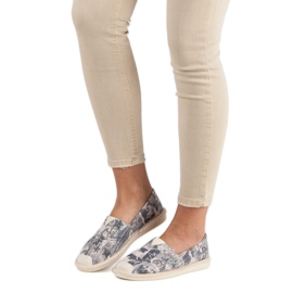 Small Swan Modne Espadryle wielokolorowe 2