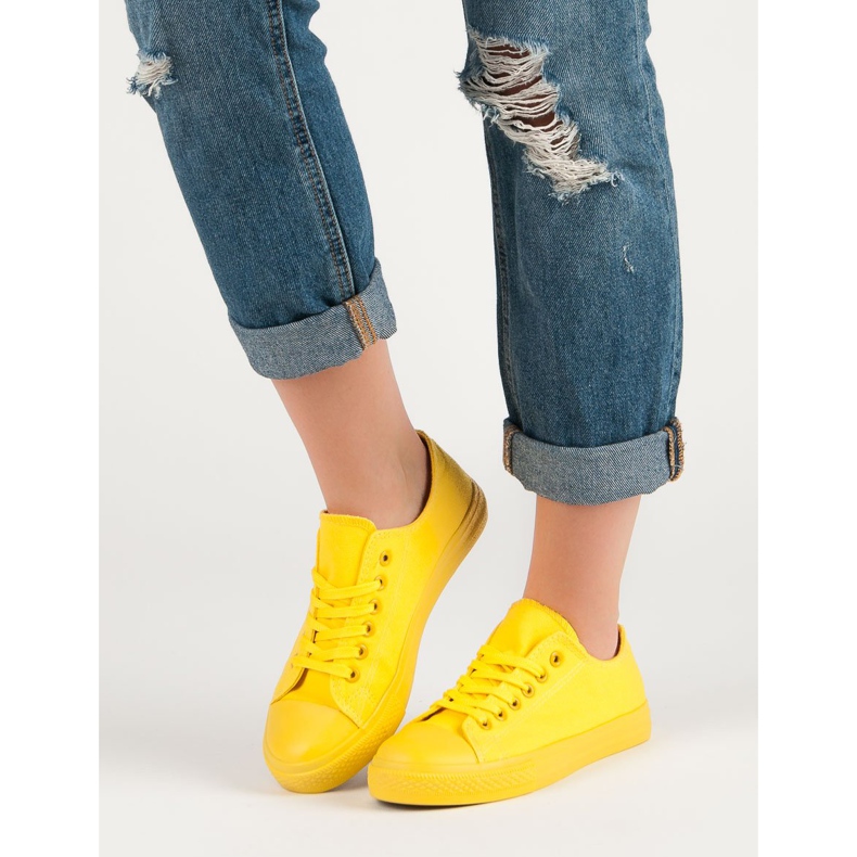 Sport Żółte Trampki 1