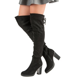 SDS Modne Czarne Muszkieterki 2