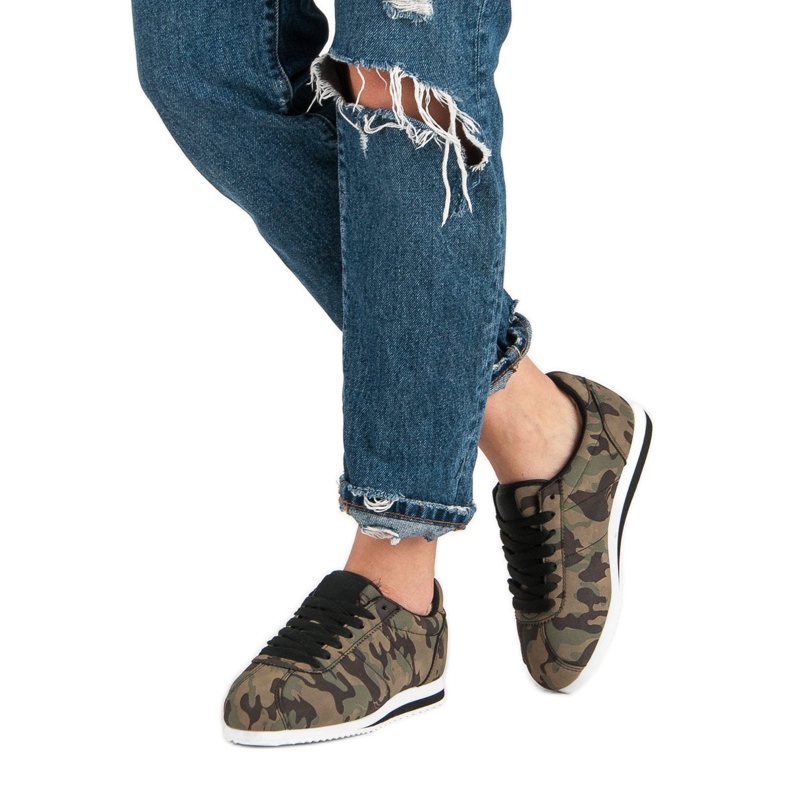 Trampki Moro brązowe zielone 2