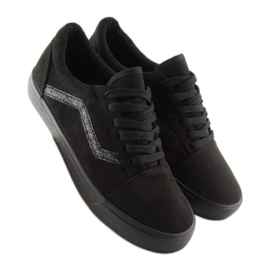 Trampki Vansówki czarne B318-10 All Black 2