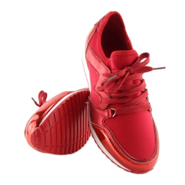 Buty sportowe czerwone 6241 Red 5