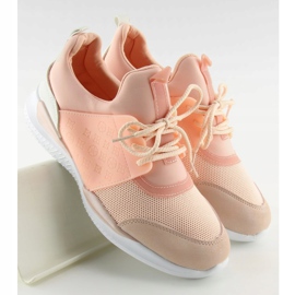 Ultra lekkie buty sportowe różowe BY-069 Pink 1