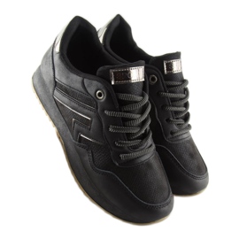 Buty sportowe czarne KB-091 Black 4