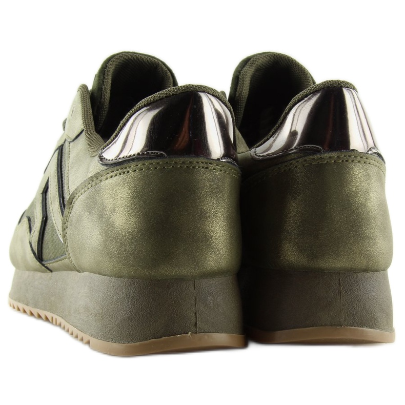 Buty sportowe zielone KB-091 Army Green 2