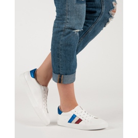 Comer Sznurowane Białe Trampki 2