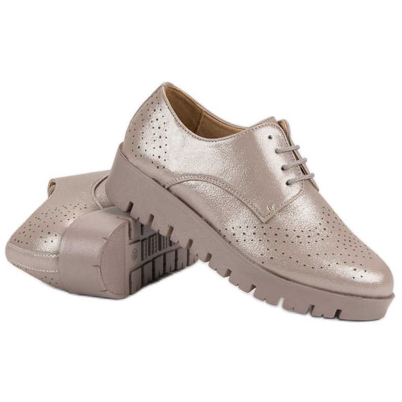 Comer Sznurowane Półbuty brązowe 1