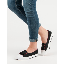 J. Star Czarne Tenisówki 1